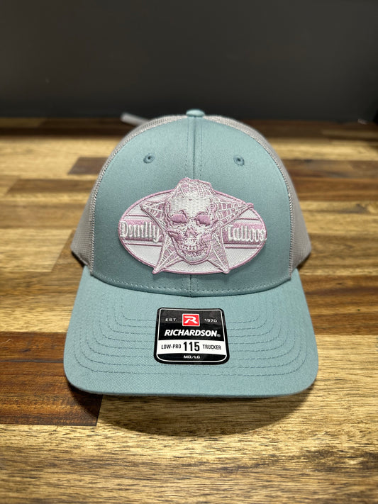 Deadly Logo Skull Low Pro Trucker Cap