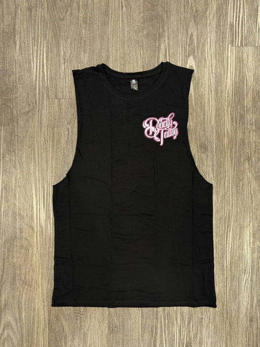 Purple Neon Unisex Deadly Tank top