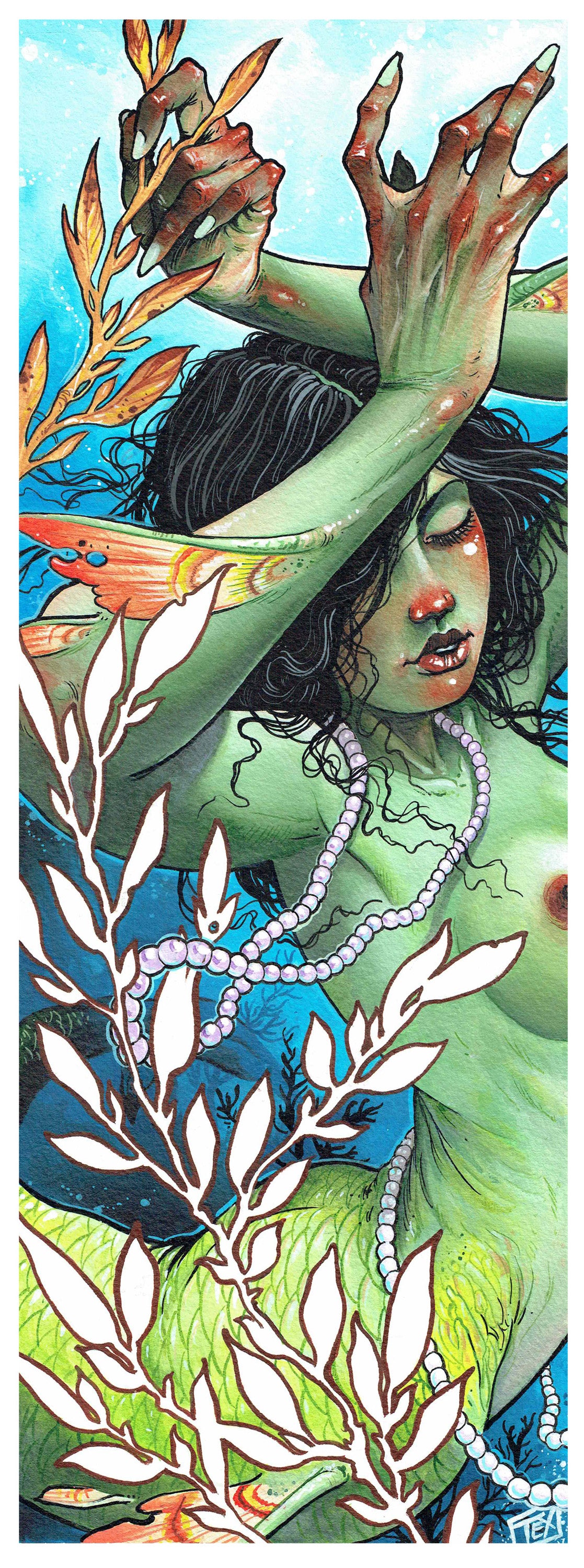 Green Mermaid