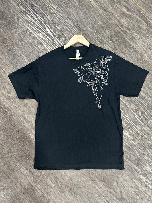 Peony Unisex Oversize T-shirt by Ali Tex