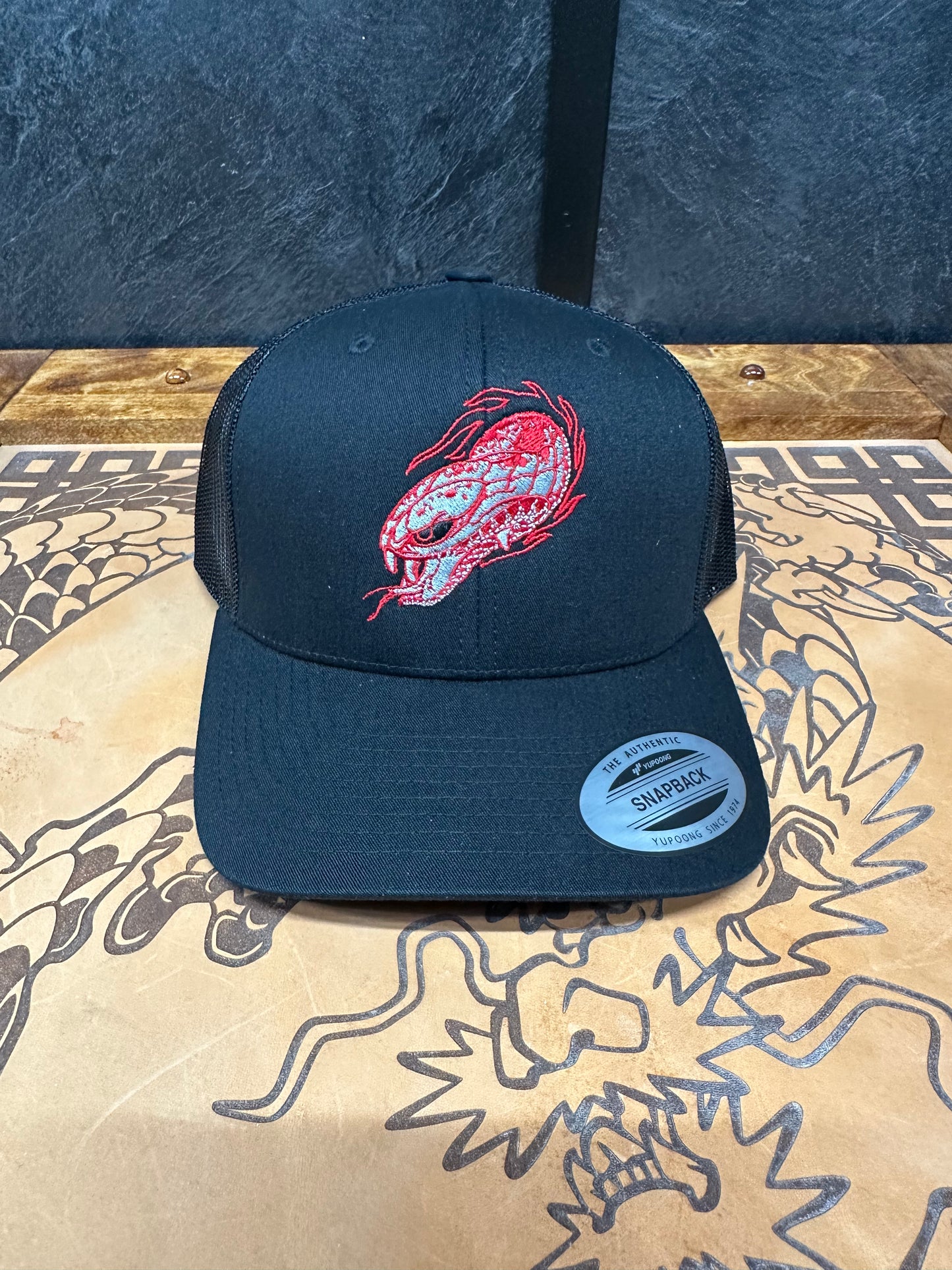 Ssssssnake Trucker Snapback Hat