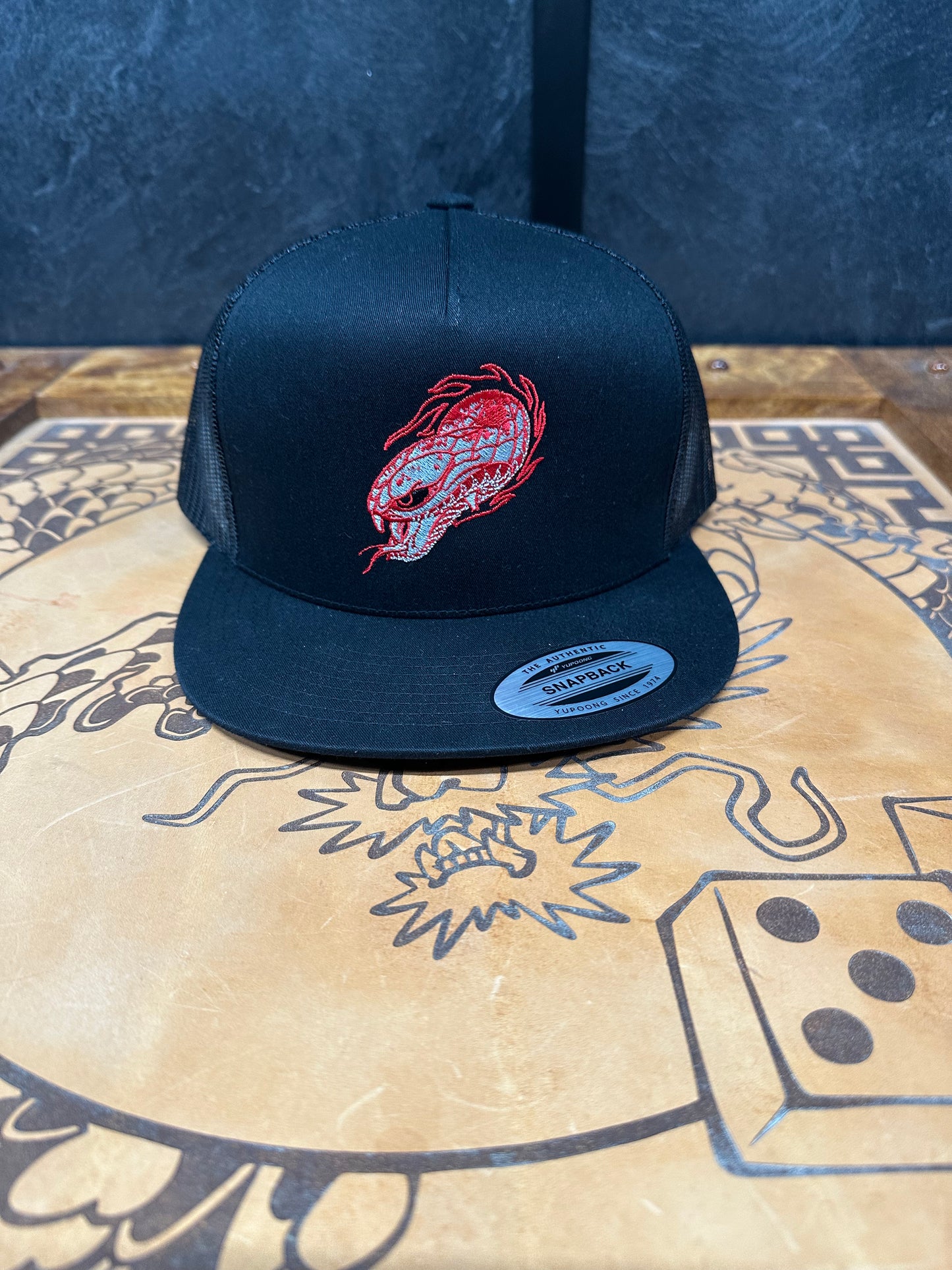Ssssssnake Flatbill Snapback Hat