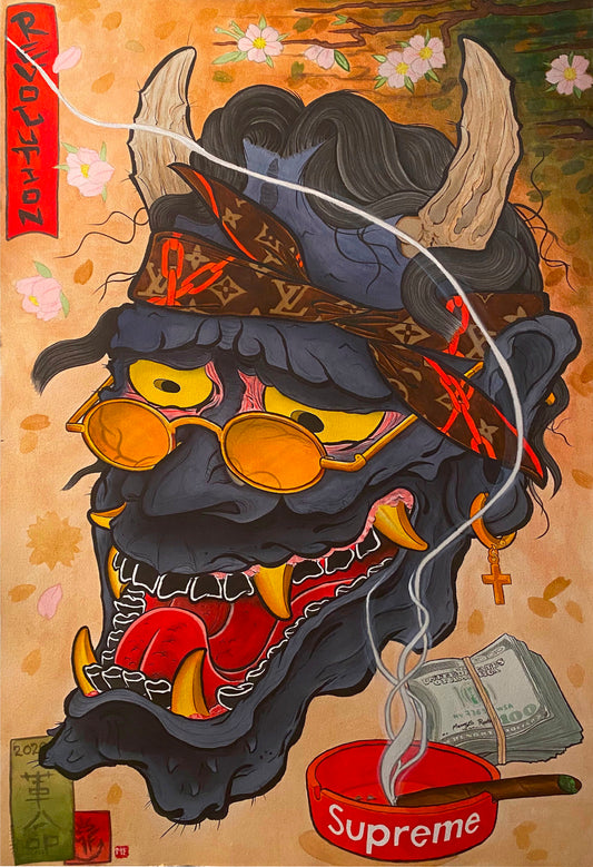 Hannya by Manny Fernandez